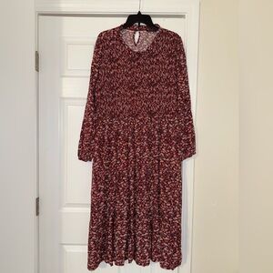 BloomChic Floral Long Sleeve Dress
